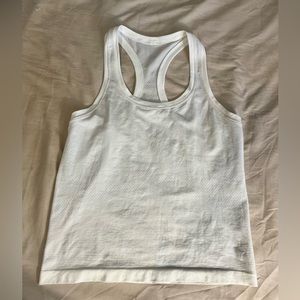 NWOT White Lululemon Racerback Tank